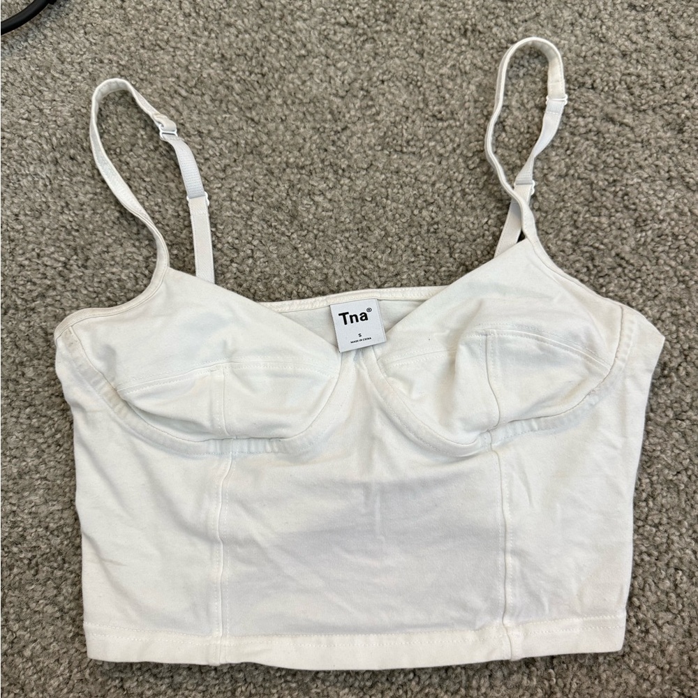 TNA White Tank Top for Women